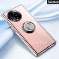 Phone case For Realme C67 5G Back cover Ring Holder Phone Case Ultra Thin Transparent Car Navigation Silicone Clear Cases For RealmeC67 5G Cover cases.