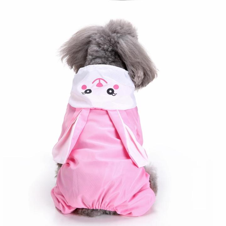 Raincoat Rabbit Waterproof raincoatcute rabbit cartoon outdoor hooded raincoat | Daraz ...