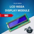 16x2 LCD Display Module LCD1602 LCD1602A DC 5V White Character Green/Blue Backlight 1602A 16 Pin Parallel Interface AIP31066 Controller for Arduino ESP32 Development orginal product | RoboBhandar.