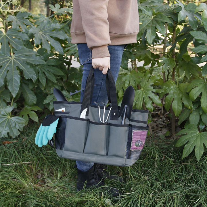 KOGEEK%20Garden%20Tool%20Bag%20Garden%20Tote%20Storage%20Bag%20with%2011%20Pockets%20Waterproof%20Oxford%20Cloth%20Gardening%20Storage%20Organizer%20Tote%20Bag%20Tool%20Kit%20Holder%20Pouch%20-%20Image%206