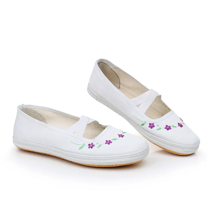 White%20Shoes%20Unisex%20Shoes%20Indoor%20Children's%20Shoes%20Canvas%20Shoes%20White%20Sneakers%20Gymnastics%20Shoes%20Court%20Sneakers%20Martial%20Arts%20Shoes%20White%20Work%20Shoes%20-%20Image%208