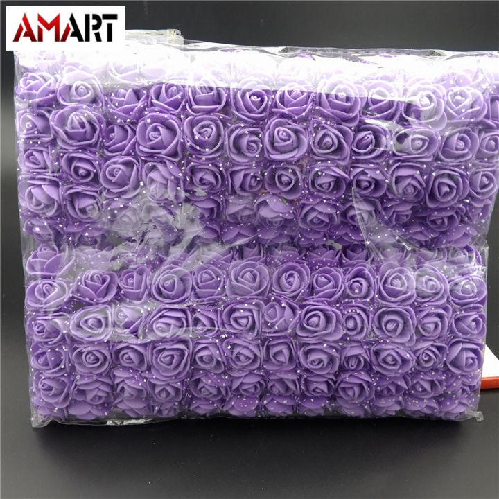 144%20Pcs/%20Pack%20Mini%20Foam%20Artificial%20Rose%20Flower%20Bouquet%20Wedding%20Decor%20Craft%20Supplies%20-%20Image%209