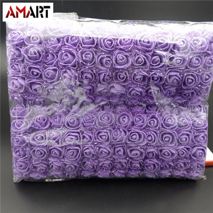 144%20Pcs/%20Pack%20Mini%20Foam%20Artificial%20Rose%20Flower%20Bouquet%20Wedding%20Decor%20Craft%20Supplies%20-%20Image%209