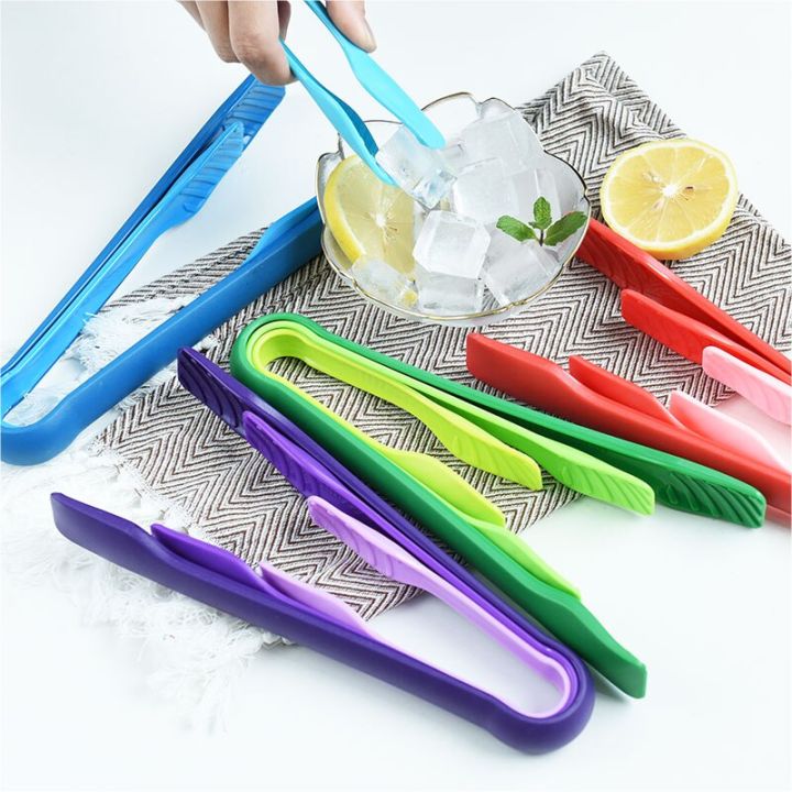 3pcs Kitchen Food Tong Plastic Thicken BBQ Tong Pizza Pies Clip Fish Meat Bread Clamp Utensils Kitchen Tools