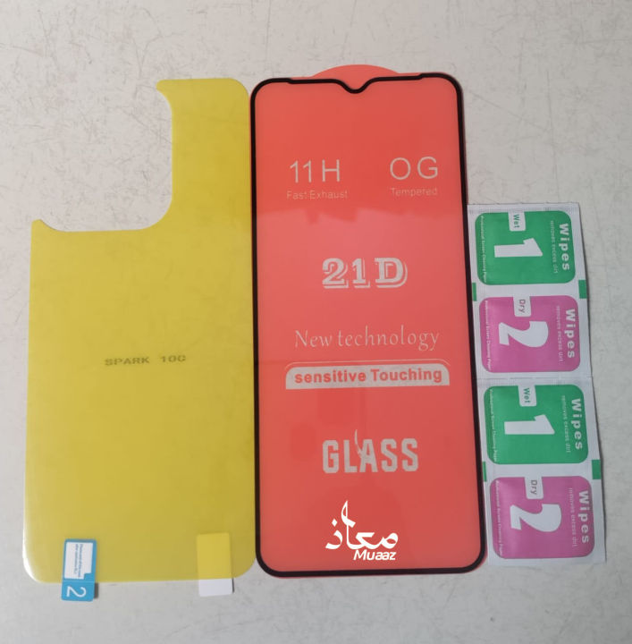 Tecno%20Spark%2010C%20Combo%20Pack%202%20in%201%20(Screen%20Protector%20&%20Back%20Transparent%20Poly)%20-%20Image%202