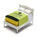 【NEW】 Clean Dreams Kitchen Sponge Holder Cleaning Brush Sponges Dishwashing Sponge Clean Dreams Bed Shaped Holder. 