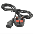 3 Pin UK Desktop Power Cord 1.5M with Fused for Desktop PC LCD Monitor Laptop Printer Power Supply Cord Cable Wire. 