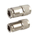 Individual 2 Pcs N Type Male Clamp RG8 LMR400 RG165 RG213 7D-FB RF Coaxial Connector. 