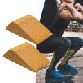 Fitness Bricks Strong Bearing Heel Elevated Squat Platform Blocks.