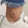 Simple Heart Anklets Female Barefoot Sandals Foot Jewelry Leg Anklet On Foot Ankle Bracelets For Women Bohemian Beach Leg Chain.
