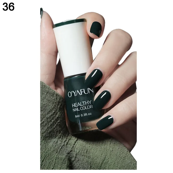OYAFUN%208ml%20Nail%20Polish%20Water-Based%20Quick%20Dry%20Multiple%2040%20Colors%20Tearable%20Manicure%20Matte%20Waterproof%20No-bake%20Polish%20Gel%20for%20Female%20-%20Image%207