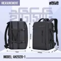 Arctic Hunter Bags for Men - All-Season Oxford Fabric Travel Backpack - 18.5 Inch Multilayer Suitcase Style with Expandable Design.