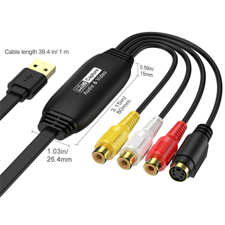 USB%20Video%20Capture%20to%20Digital%20Converter%20USB%202.0%20Video%20Audio%20Capture%20Card%20for%20TV%20DVD%20Support%20System%20Easy%20Install%20Easy%20to%20Use%20-%20Image%203