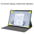 For Microsoft Surface Pro 9 Custer Pure Color Holder Leather Case. 