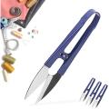 Fabric Embroidery Thread Scissorss Sewing Mini Small Snips Nipper Yarn Thread Cutter. 