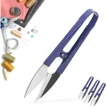 Fabric Embroidery Thread Scissorss Sewing Mini Small Snips Nipper Yarn Thread Cutter.