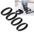 Vacuum Cleaner Belt, Soft Vacuum Belt 4Pcs Easy Installation for Replacement.