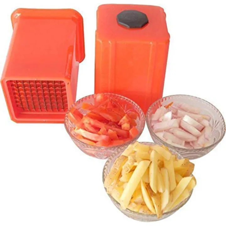 Plastic Potato Chips Maker Slicer Cutter French Fries Cutters Finger ...