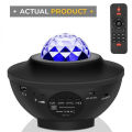 Music Sound Starry Sky Projector Music Voice Control bluetooth LED Night Light USB Projection Lamp for Party Lamp.