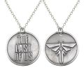 The Last Of Us 2 Necklace Firefly Logo Letters Dogtag Joel Ellie Tess Pendant Vintage Retro Hot Game Jewelry Men Women Wholesale. 
