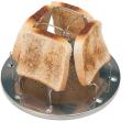 4 Slice Camping Bread Toast Tray Gas Stoves Cooker BBQ Camping Toaster Rack. 
