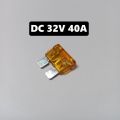 2Pcs- Fast Blow Type DC 32V 40A ATO ATS ATC Blade Fuses Size 19x19x5mm Fast Acting Fuse 40 Amp Car Boat Truck Automotive Spare Electrical Circuitry & Parts. 