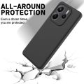 Xiaomi Redmi Note 14 5G Case Liquid Silicone Case Phone Back Cover - Black.