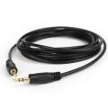 Stereo Audio Cable 3M Male to Male - Black. 
