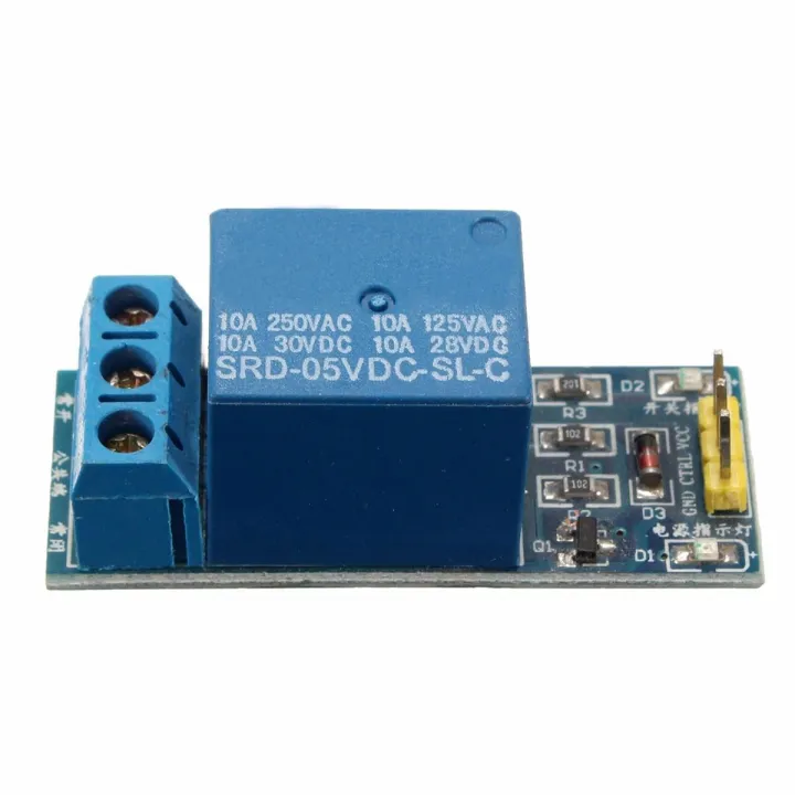 5V 1 Canal Relais Module Interface Board Low Level Trigger Pour Arduino AVR PIC