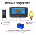 10A Solar Charge Controller including USB Port  Great Value - Upscaled Quality - Simple to Use. 