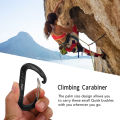 Keychain Clip, Palm Size Climbing Carabiner  for Climbing. 