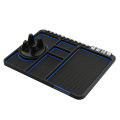 Anti-slip Multifunctional Car Dashboard Mat Keys Cell Phone Stand Holder Pad.