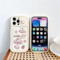 Cute Cartoon Hello Kitty Sliding Door Camera Protector Phone Case for Iphone 11 12 13 14 15 Pro Max Soft Anti-fall Protect Cover. 