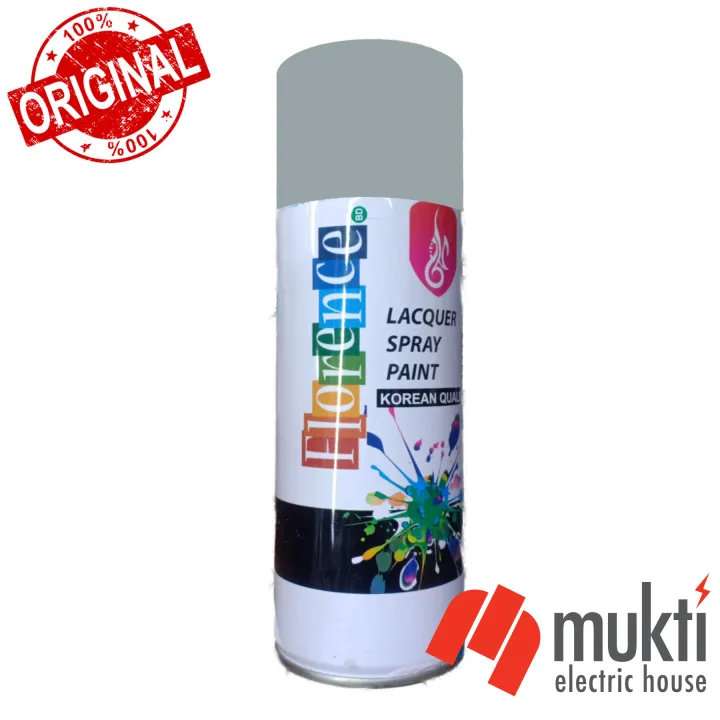 Florence%20Silver%20Lacquer%20Spray%20Paint%20Aerosol%20450ml%20Premium%20Series%20Strong%20Adhesion%20-%20Image%202