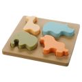 Silicone Teether Baby Stacking Teething Toy Soft Building Stacker Block Platter Teether Montessori Category Nesting Stacking Toy. 