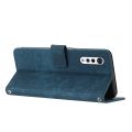 (COD Available)For LG Velvet/Velvet 5G Skin Feel Stripe Pattern Leather Phone Case with Lanyard.