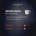 Davidoff Origins Brazil 100% Arabica Rich & Balanced Instant Coffee- 100g. 