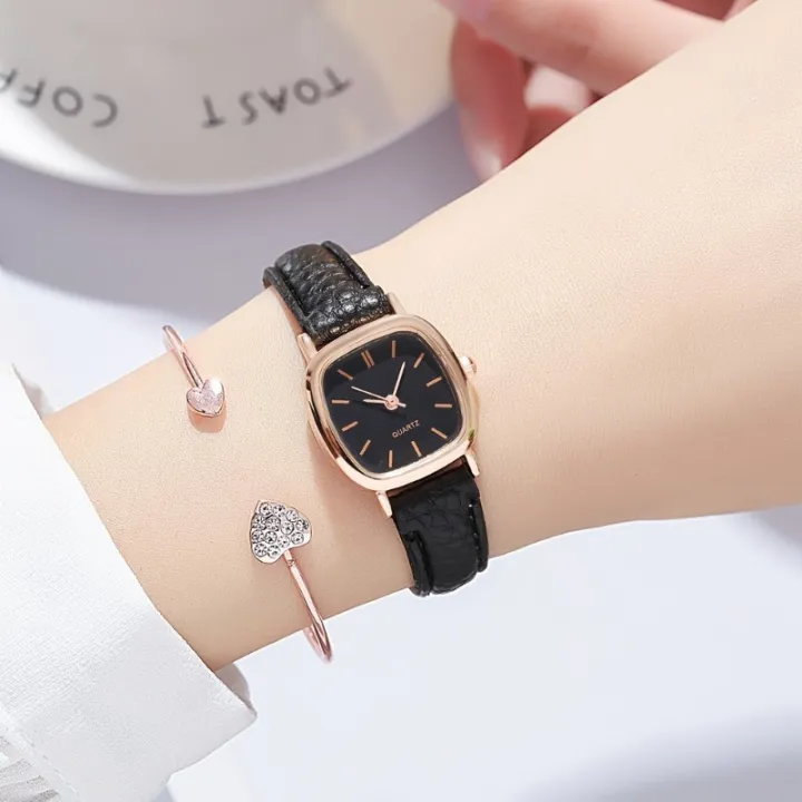 Square%20Pointer%20Quartz%20Watch%20Minimalist%20Dial%20Wristwatch%20With%20PU%20Leather%20Watchband%20-%20Image%202