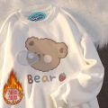 Children's Autumn Clothing White Hoodie Latest Girls Western Style Shirt Japanese Cartoon Cinnamoroll Babycinnamoroll Winter Top Clothes. 