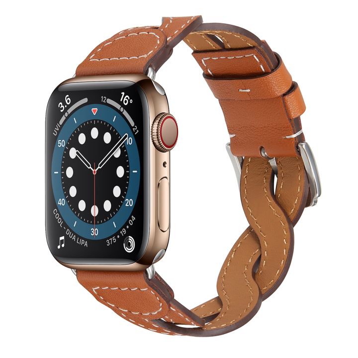 New- Weave Watch Band For Apple Watch Ultra 49mm&Watch Ultra 2 49mm / Series 9&8&7 45mm / SE 3&SE 2&6&SE&5&4 44mm / 3&2&1 42mm