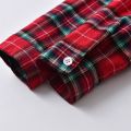 Baby Boys Shirts Children's Spring Autumn Long Sleeve Yellow Lattice Gentleman Cotton Shirt Tops With Bowtie Toddler Blouse.
