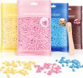 Hard Wax Beans (100g), 5 pcs Wooden Waxing Applicator Sticks. 