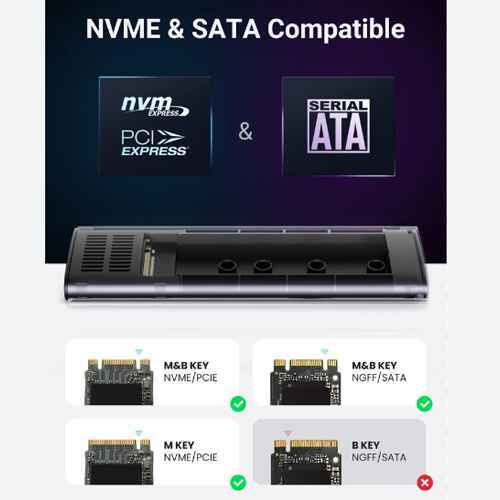 UGREEN%20M.2%20NVMe%20SATA%20SSD%20Dual%20Protocol%20Enclosure%20Adapter%20Thunderbolt%203%2010Gbps%20USB%203.2%20Gen2%20USB%20C%20External%20Enclosure%20Supports%20M%20And%20B&M%20Key%20SSD%20-%20Image%204
