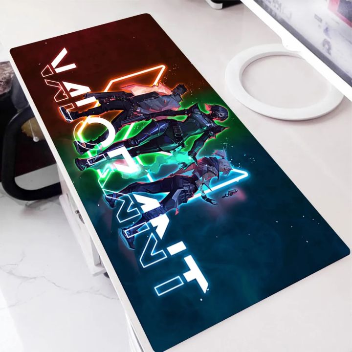 Gaming Valorant Mouse Pads Computer Pad Gamer Girl Desk Xxl PC Cabinet Carpet Kawaii Gamers Accessories Keyboard Hot Mausepad