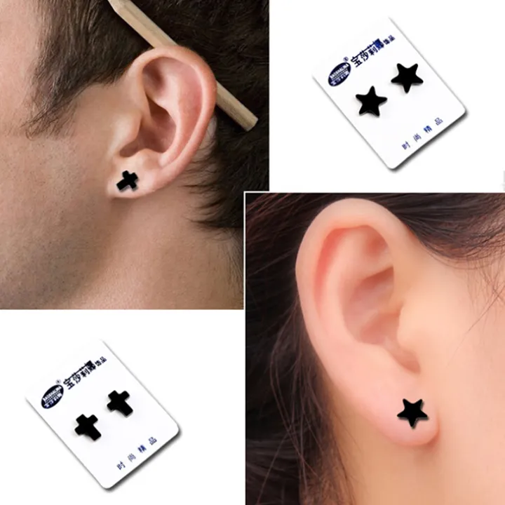 PunK%20Strong%20Magnet%20Magnetic%20Ear%20Stud%20Non%20Piercing%20Earring%20Fake%20Earring%20Gift%20-%20Image%204