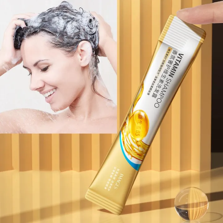 Image%20fragrance%20Luxury%20vitamin%20shampoo%5C%5C%20refreshing%20nourishing%20smooth%20hair%20Smooth%20hair%20shampoo%2010ml%20-%20Image%202