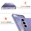 Samsung Galaxy S25 Premium Silicone Case Crystal Clear Soft TPU Ultra-Thin Transparent Flexible Protective Mobile Phone Back Cover.