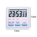 Digital Display Baking Timer Timer Alarm Clock Kitchen Reminder Cute Clock Digital Clocks Silent Clock Food Abs Student Stopwatch Oven Timers. 