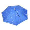 【Cathery Baby Store】Head Umbrella Fishing Umbrella Adjustable Umbrella Hat Rainproof Windproof. 