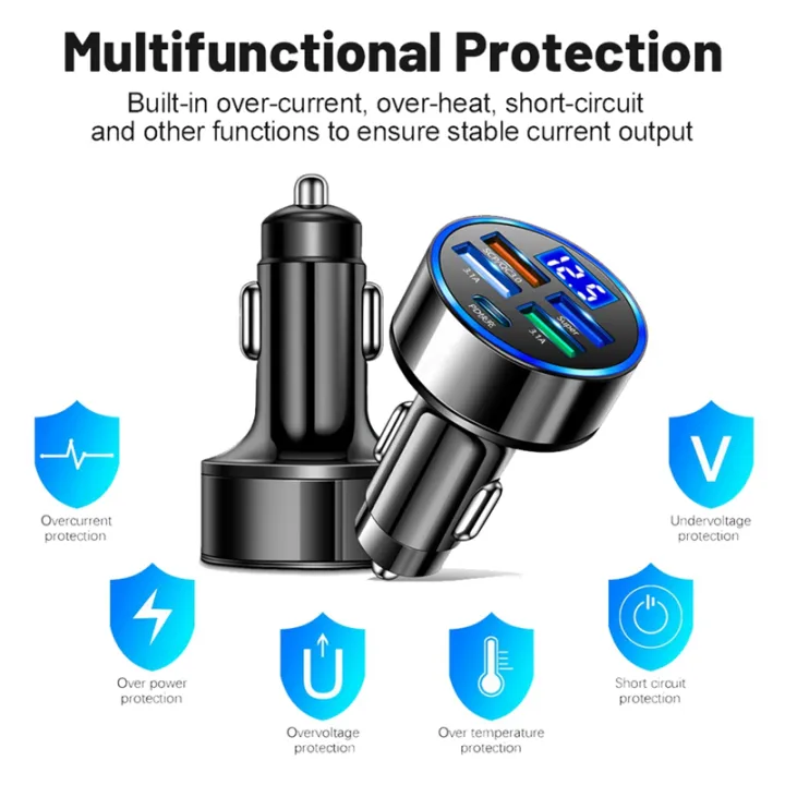 5%20in%201%20Car%20Auto%20Charging%20Plug%20Adapter%20LED%20Digital%20Display%2015W%20Car%20Charger%20Adapter%20Fast%20Charging%20Easy%20Install%20Easy%20to%20Use%20-%20Image%208